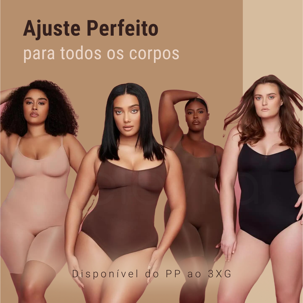 Body Modelador Premium - CurveFit / Compre 1 Leve 2 - Edição especial✨