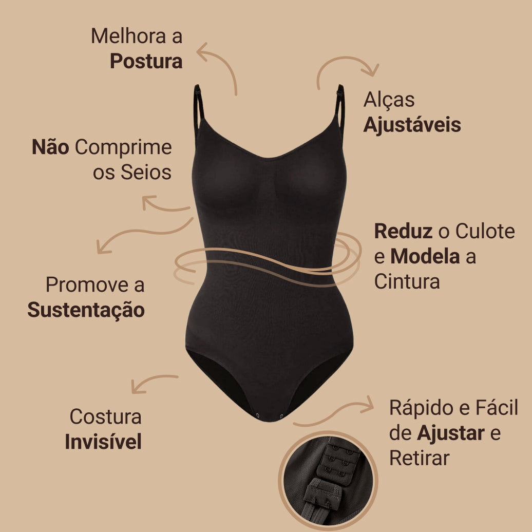 Body Modelador Premium - CurveFit / Compre 1 Leve 2 - Edição especial✨