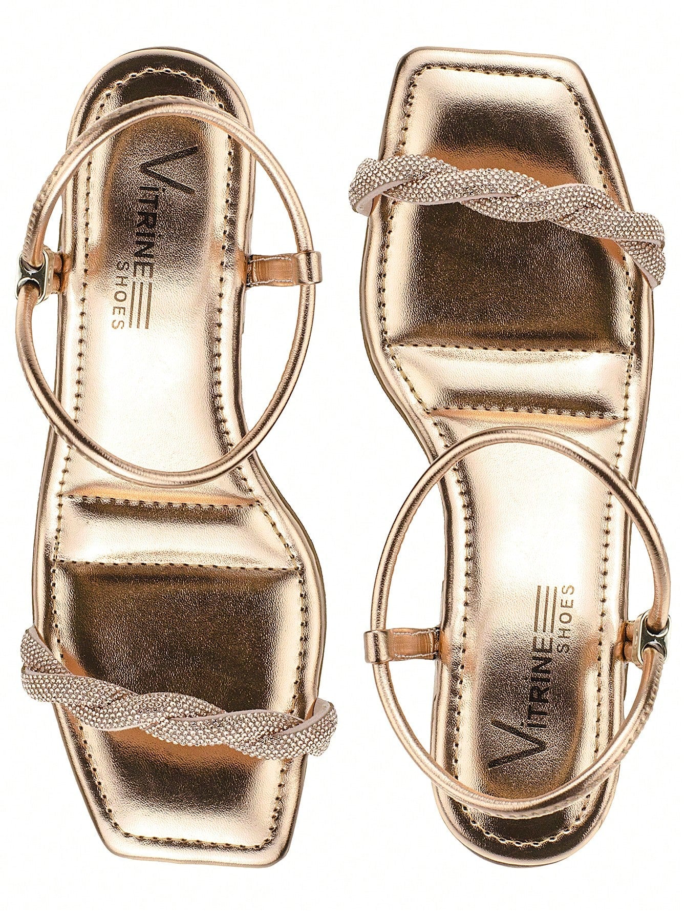 Sandália Feminina Salto Alto Bloco Jade