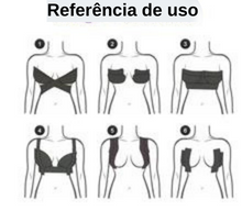 Adesivo Sutiã  em Rolo Efeito Silicone