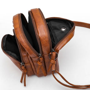 Bolsa Feminina de Couro Cross