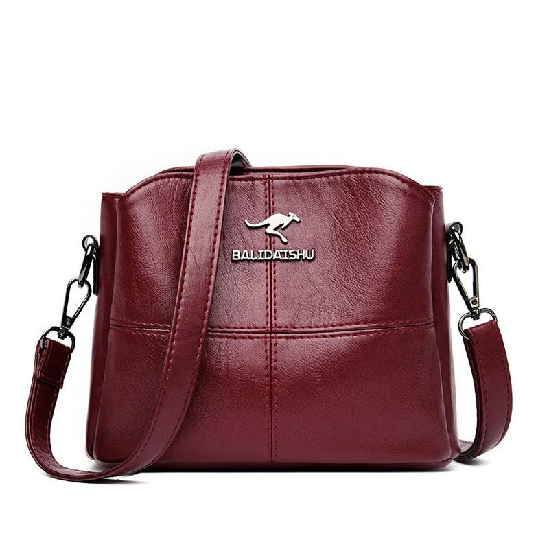 Bolsa Feminina de Couro Leisure