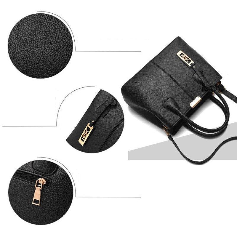 Bolsa Feminina de Couro Midelli