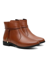 Bota Feminina Cano Curto Caramelo