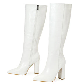 Bota Feminina Cano Longo - Em Couro | Voit