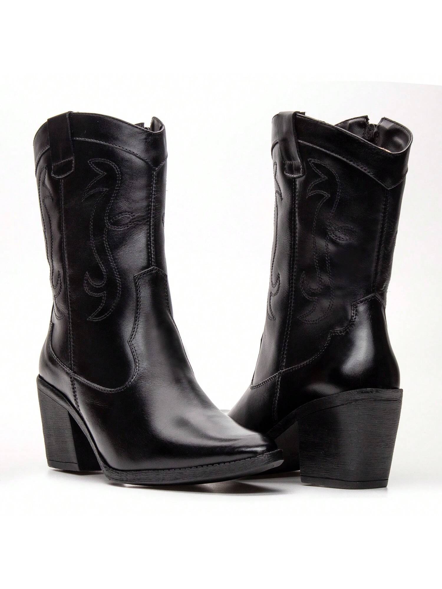 Bota Feminina Texana Couro Legitimo Montanna