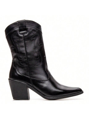 Bota Feminina Texana Couro Legitimo Montanna