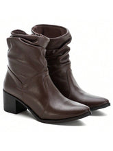 Bota Feminina Cano Curto Salto Baixo