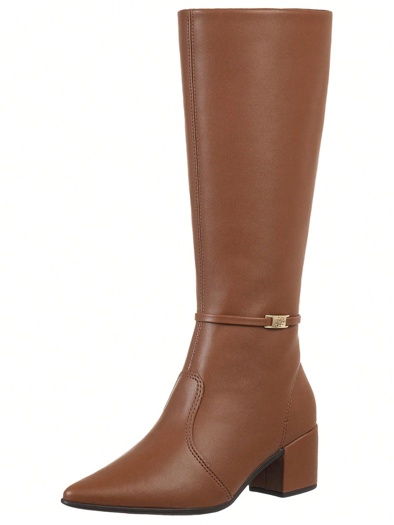 Bota Feminina Cano Longo Caramelo