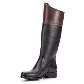 Bota de Hipismo de Couro Infantil
