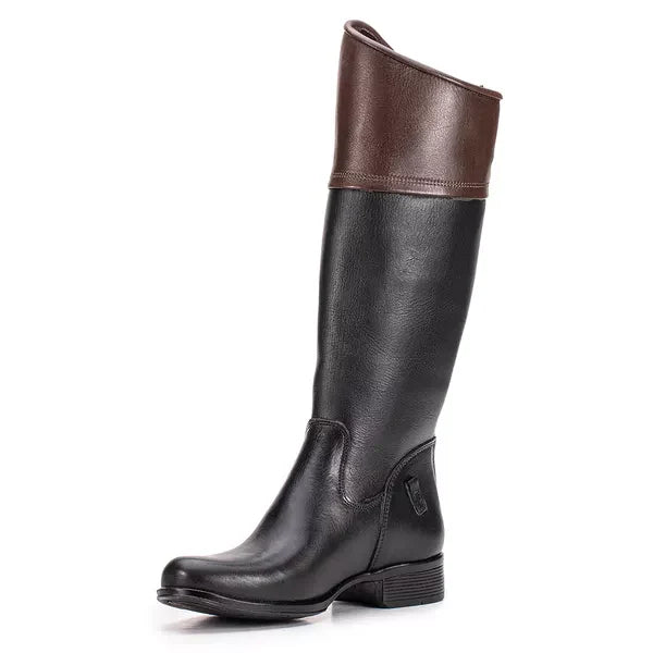 Bota de Hipismo de Couro Infantil