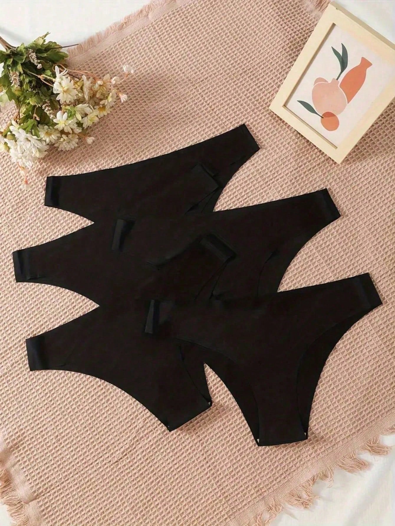 Calcinha Preta Lily - 10 Unidades