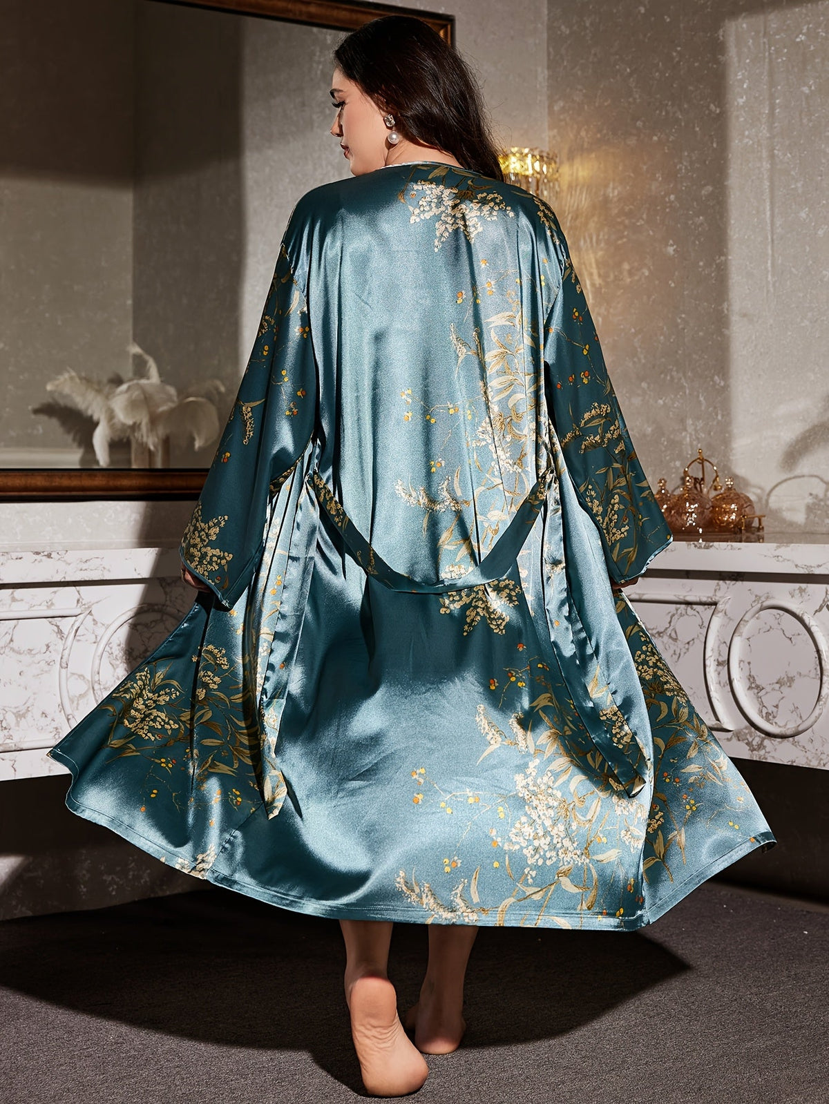 Camisola Feminina Santinni Plus Size Verde