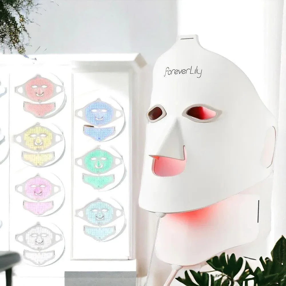 Máscara Rejuvenescedora Facial de LED + Sérum anti-idade