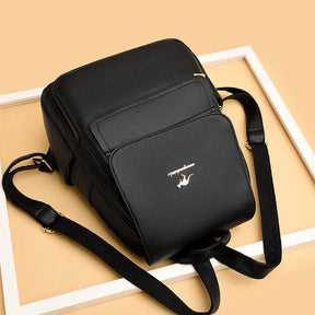 Mochila Feminina de Couro Lash