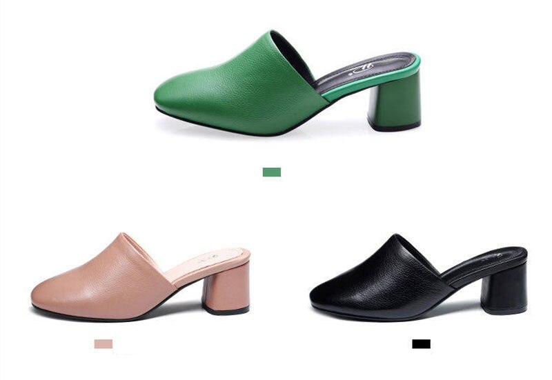 Mule Feminino de Couro | Modelex