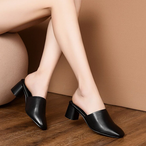 Mule Feminino de Couro | Modelex