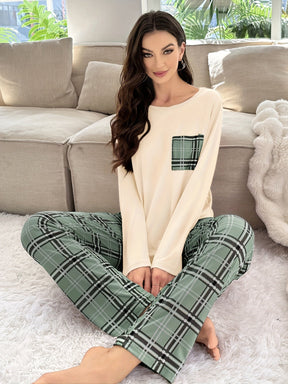 Pijama Feminino Inverno Verde Mika