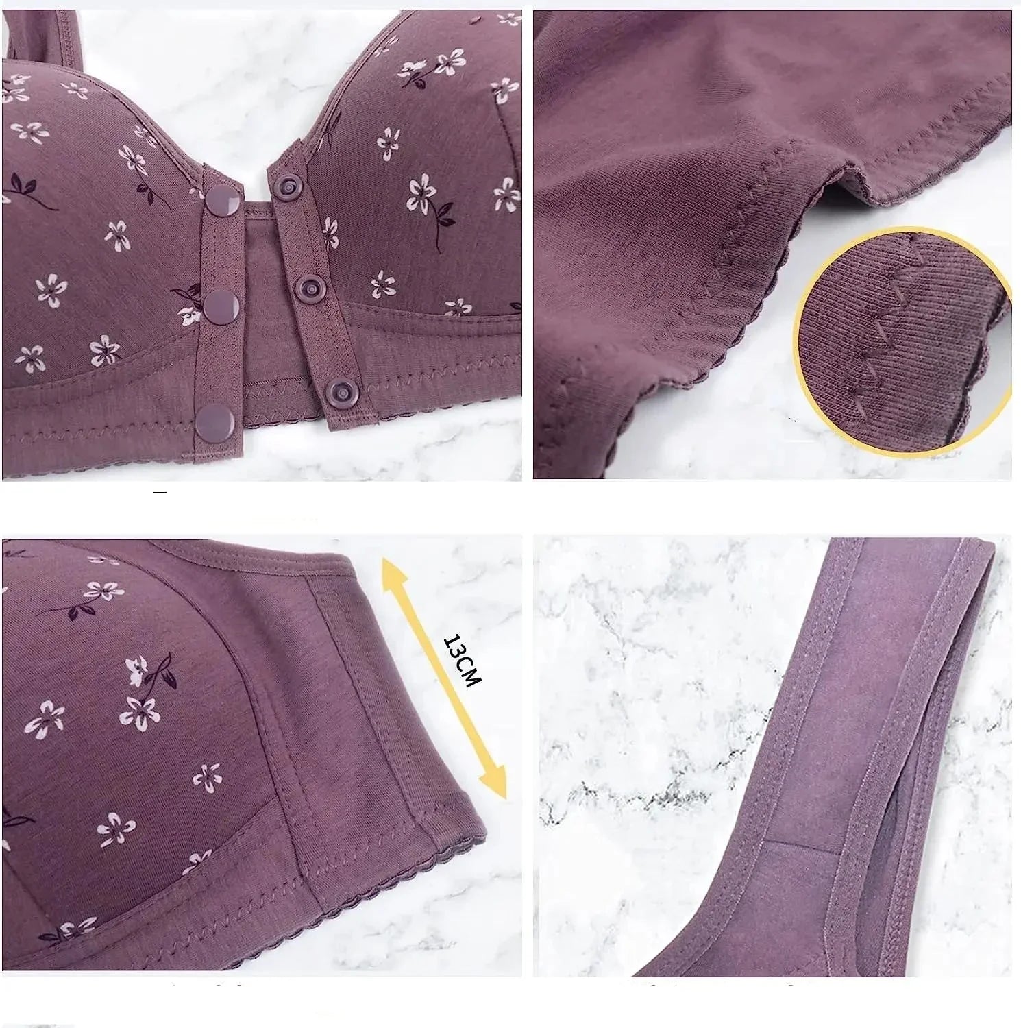 Sutiã Para Amamentar Andrea - Compre 1 Leve 3