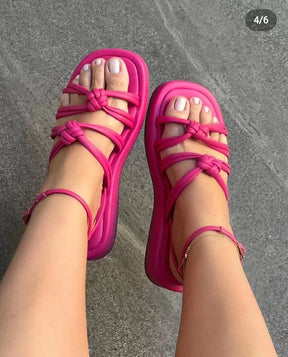 Sandália Feminina de Amarrar