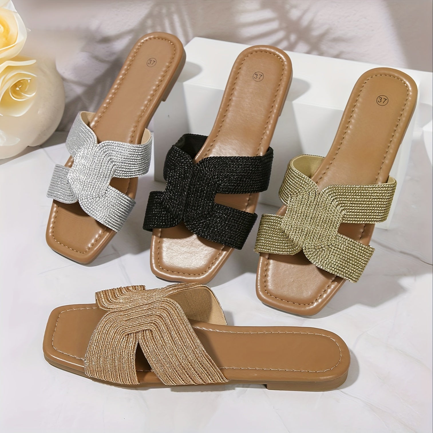 Sandália Rasteirinha Island