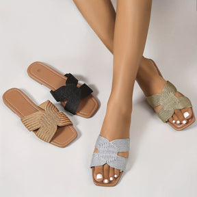 Sandália Rasteirinha Island