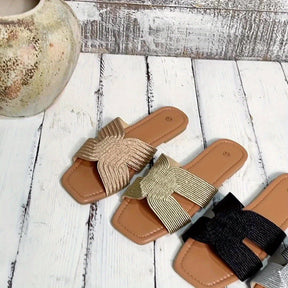 Sandália Rasteirinha Island