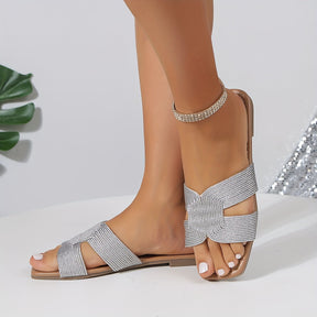 Sandália Rasteirinha Island