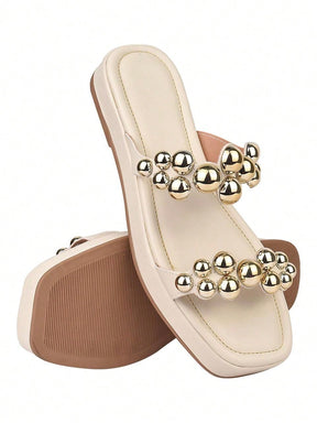 Sandalia Feminina Flatform Ellence