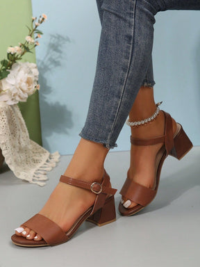 Sandália Feminina Salto Baixo | Via Star