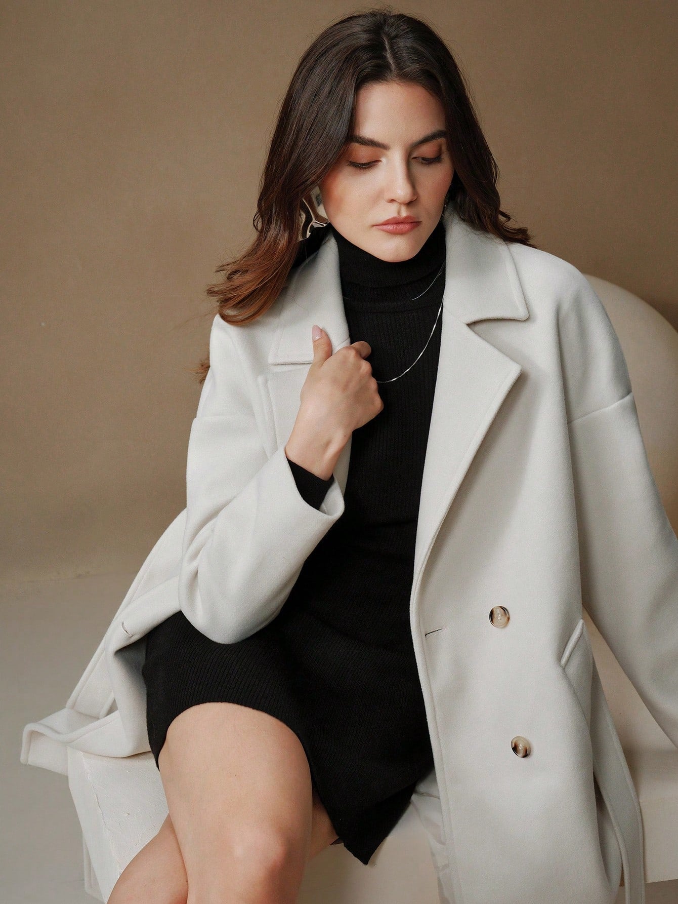 Sobretudo Feminino Anewsta