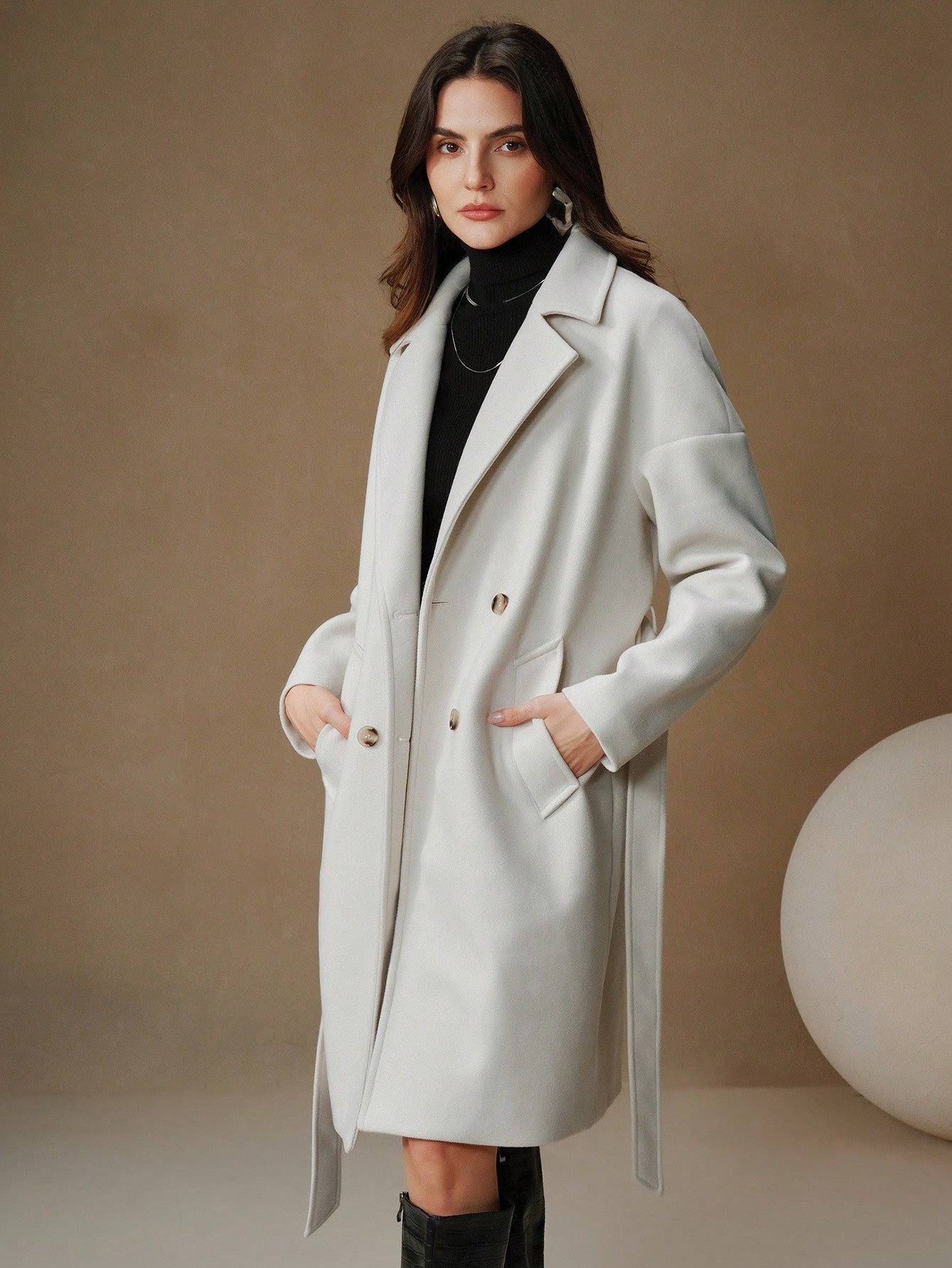 Sobretudo Feminino Anewsta