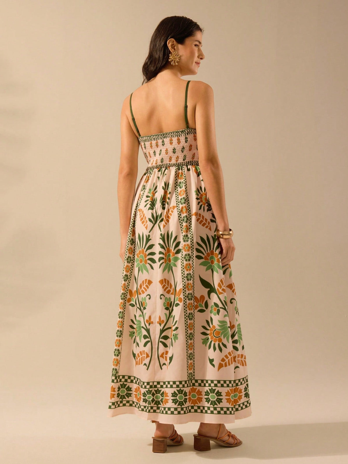 Vestido Longo Estampado Ayla