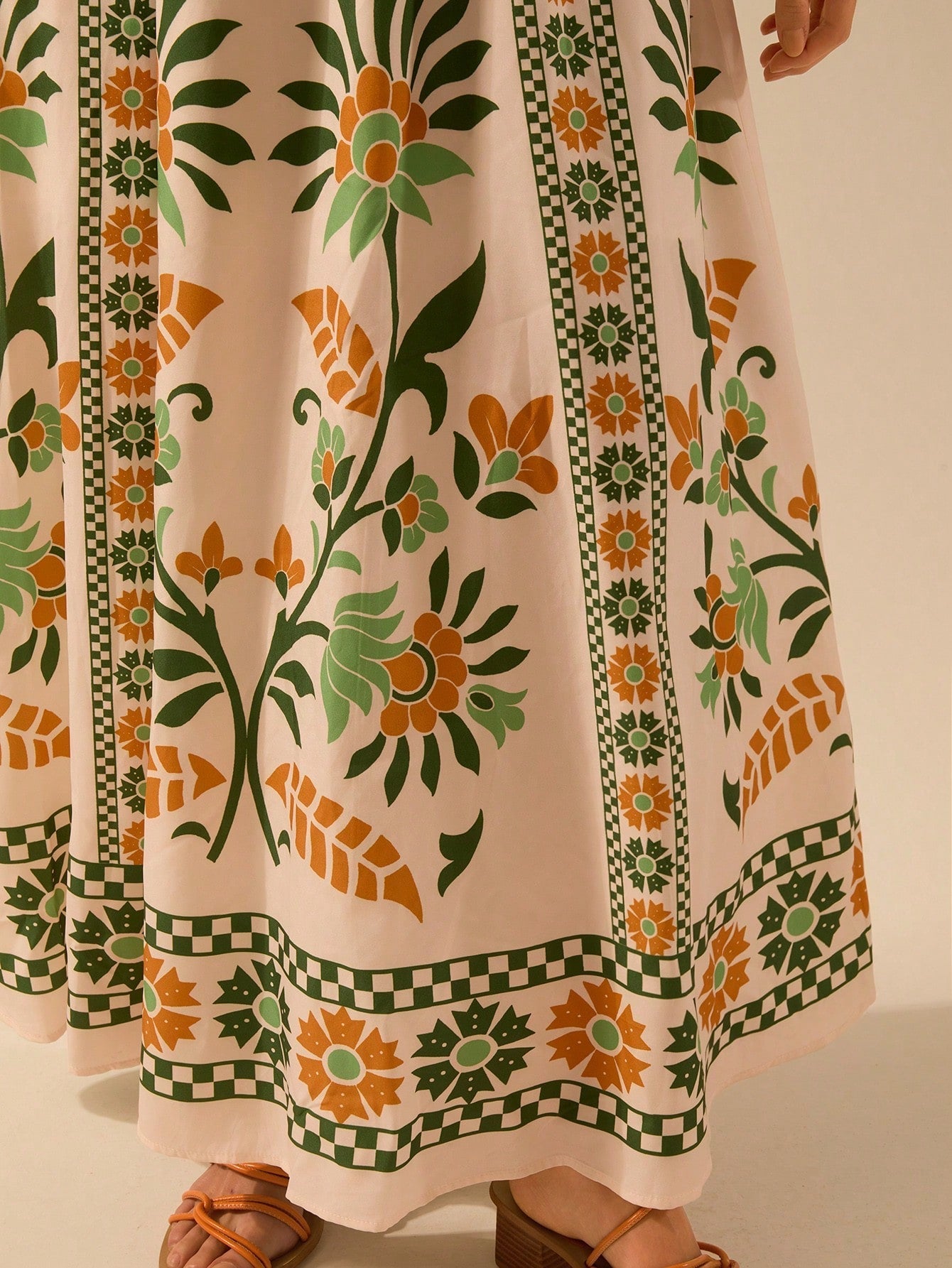 Vestido Longo Estampado Ayla