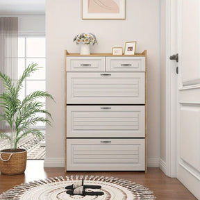 Armário de Sapatos com 3 Portas e 2 Gavetas + Mochila Brinde