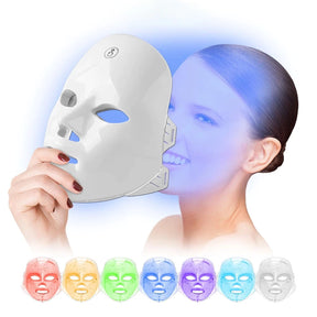 Máscara Rejuvenescedora Facial de LED + Sérum anti-idade